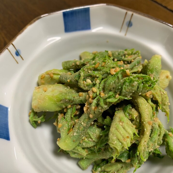 タラの芽の胡麻和え